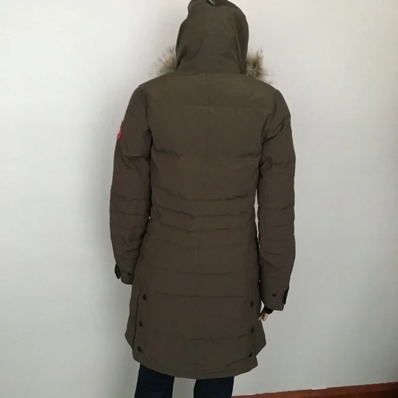 Canada Goose Loretta Military Green Women's Parka Size XS